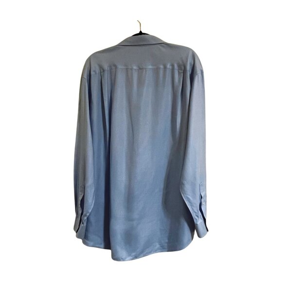 Jos A. Bank Reserve No Wrinkle Tailored Fit Dress Shirt Light Blue Size 18-35 - Picture 2 of 7